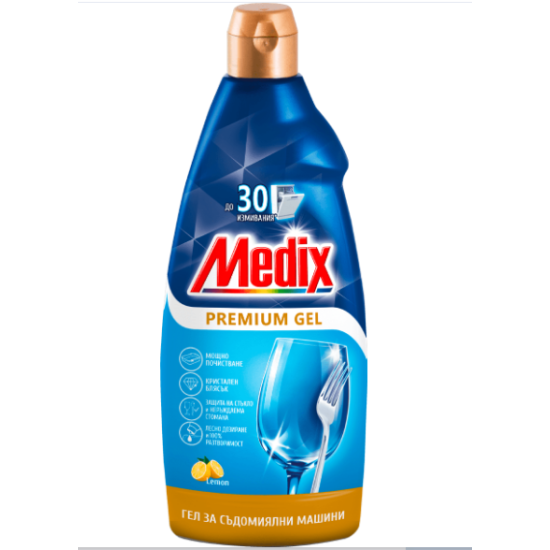 MEDIX PREMIUM GEL гел за съдомиялна машина 600 мл