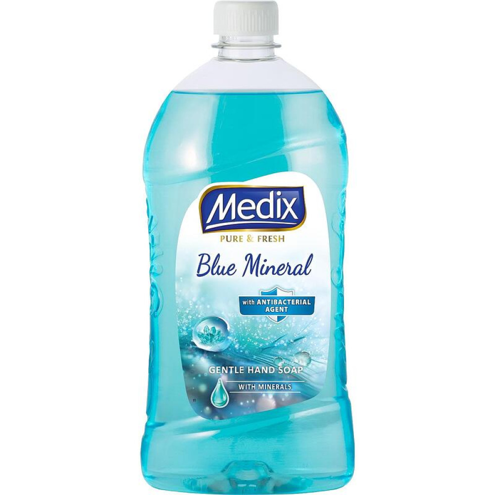 МЕДИКС BLUE MINERAL течен сапун за ръце със свеж морски аромат и минерали 800 мл - Грижа за ръцете