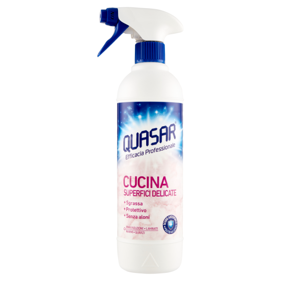 QUASAR CUCINA спрей за почистване на кухня с обезмаслител 580 мл