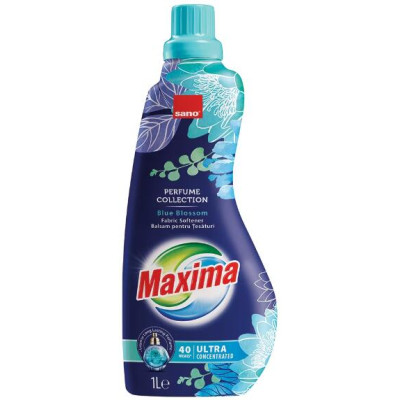 САНО MAXIMA BLUE BLOSSOM омекотител /40 пранета/ 1л