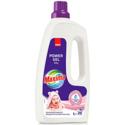 САНО MAXIMA POWER GEL BABY гел за пране /20 пранета/ 1л