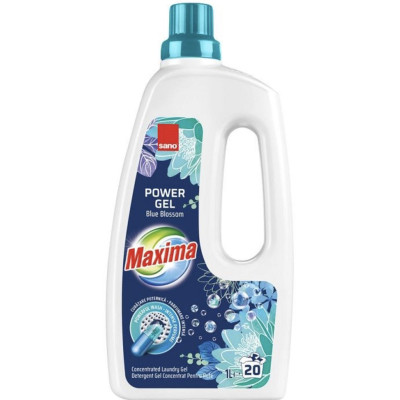 САНО MAXIMA BLUE BLOSSOM гел за пране /20 пранета/ 1л