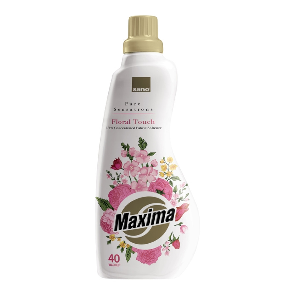 САНО MAXIMA FLORAL TOUCH омекотител /40 пранета/ 1 л - Перилни препарати