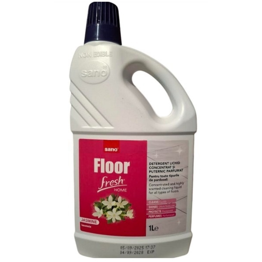 САНО FLOOR FRESH HOME ЖАСМИН препарат за почистване на ПОД 1 л - Почистващи препарати
