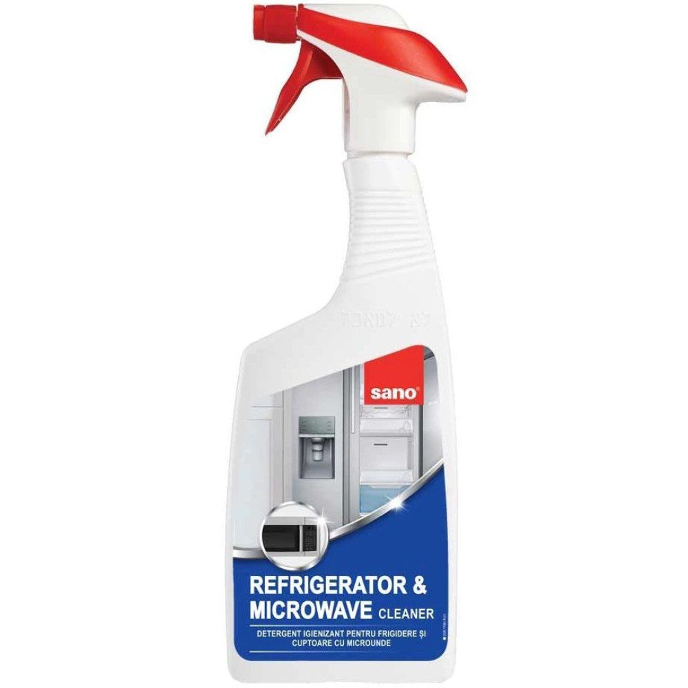 САНО REFRIGERATOR $ MICRONAVE спрей за почистване на хладилник и микровълнова 750 мл - Почистващи препарати САНО REFRIGERATOR $ MICRONAVE спрей за почистване на хладилник и микровълнова 750 мл - Почистващи препарати