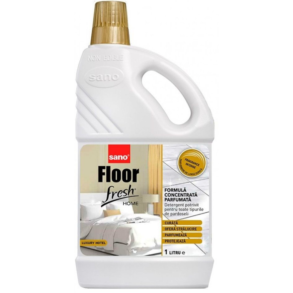 САНО FLOOR FRESH HOME ЛУКСОЗЕН ХОТЕЛ препарат за почистване на ПОД 1 л - Почистващи препарати