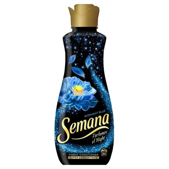 СЕМАНА PERFUMES OF NIGHT MIDNIGHT BLUE суперконцентриран омекотител 800 мл /36 пранета/