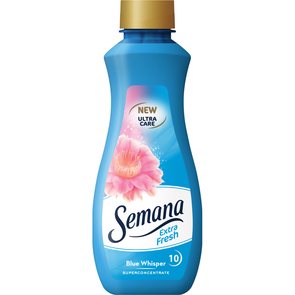СЕМАНА EXTRA FRESH BLUE WHISPER суперконцентриран омекотител 250 мл /10 пранета/