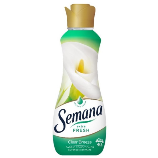 СЕМАНА EXTRA FRESH CLEAR BREEZE суперконцентриран омекотител 800 мл /40 пранета/