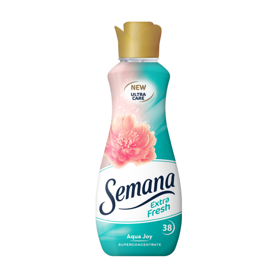 СЕМАНА EXTRA FRESH AQUA JOY суперконцентриран омекотител 950 мл /38 пранета/