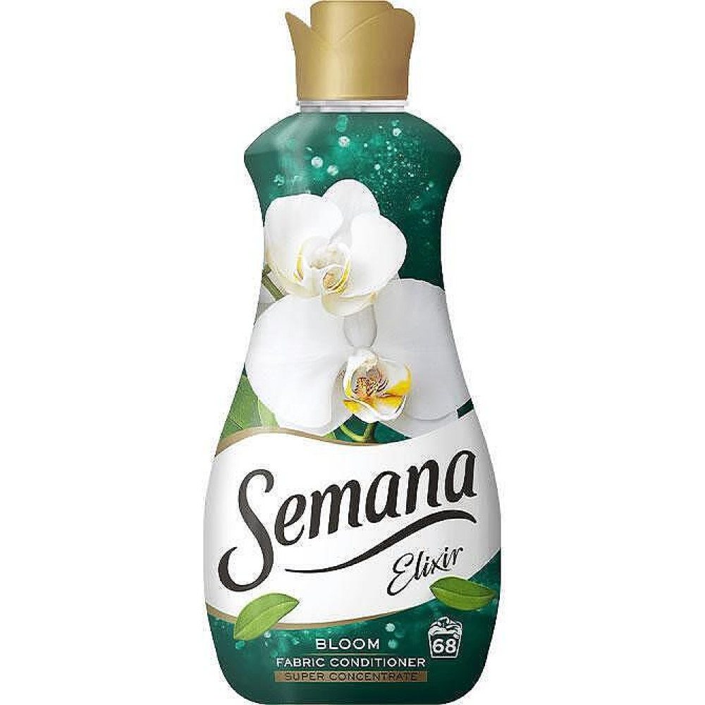 СЕМАНА ELIXIR BLOOM суперконцентриран омекотител 1.7 л /68 пранета/ - Перилни препарати СЕМАНА ELIXIR BLOOM суперконцентриран омекотител 1.7 л /68 пранета/ - Перилни препарати
