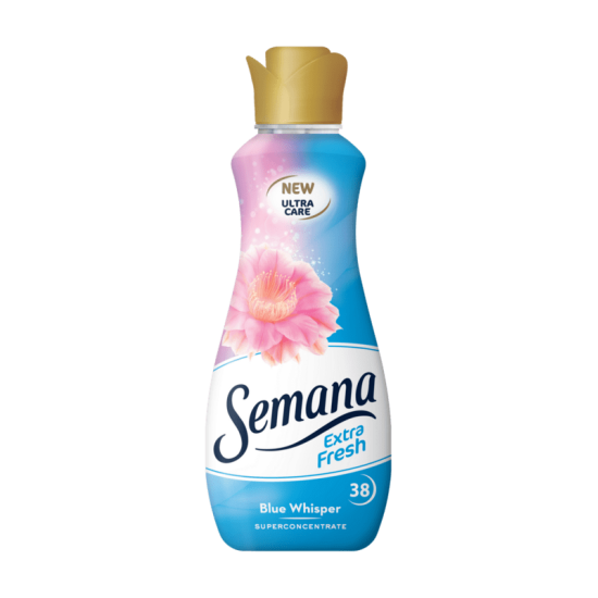 СЕМАНА EXTRA FRESH BLUE WHISPER суперконцентриран омекотител 950 мл /38 пранета/