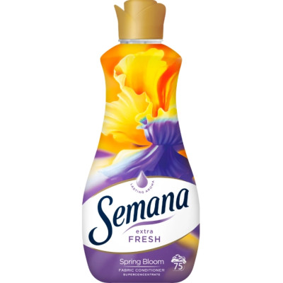 СЕМАНА EXTRA FRESH SPRING BLOOM суперконцентриран омекотител 1.500 мл /75 пранета/