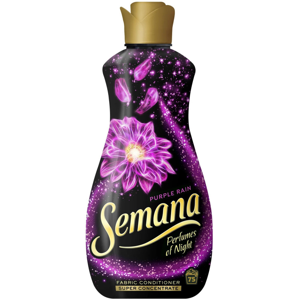 СЕМАНА PERFUMES OF NIGHT PURPLE RAIN суперконцентриран омекотител 1.65 л /75 пранета/ - Перилни препарати