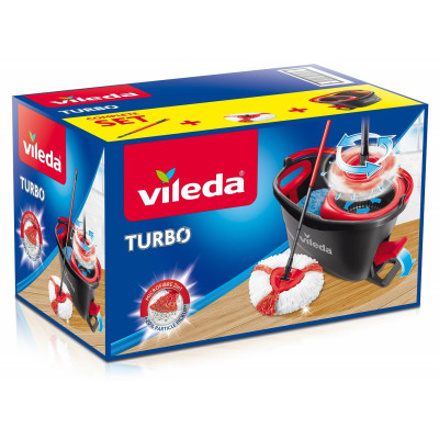 ВИЛЕДА TURBO BOX 2в1 комплект за почистване на под