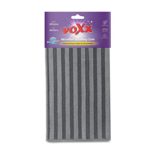 ВОКС MICROFIBER SCRUBBING CLOTH микрофибърна кърпа за почистване 30x30 см