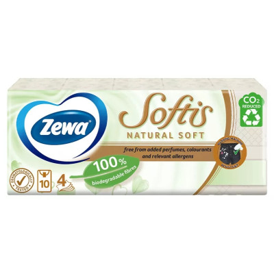 КЪРПИ НОСНИ ЗЕВА софтис NATURAL SOFT х 10 бр