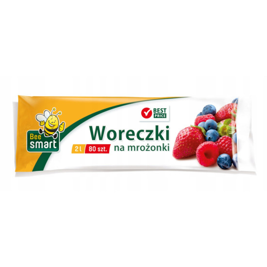 BEE SMART ПЛИКЧЕТА ЗА ФРИЗЕР 2 л х 80 бр