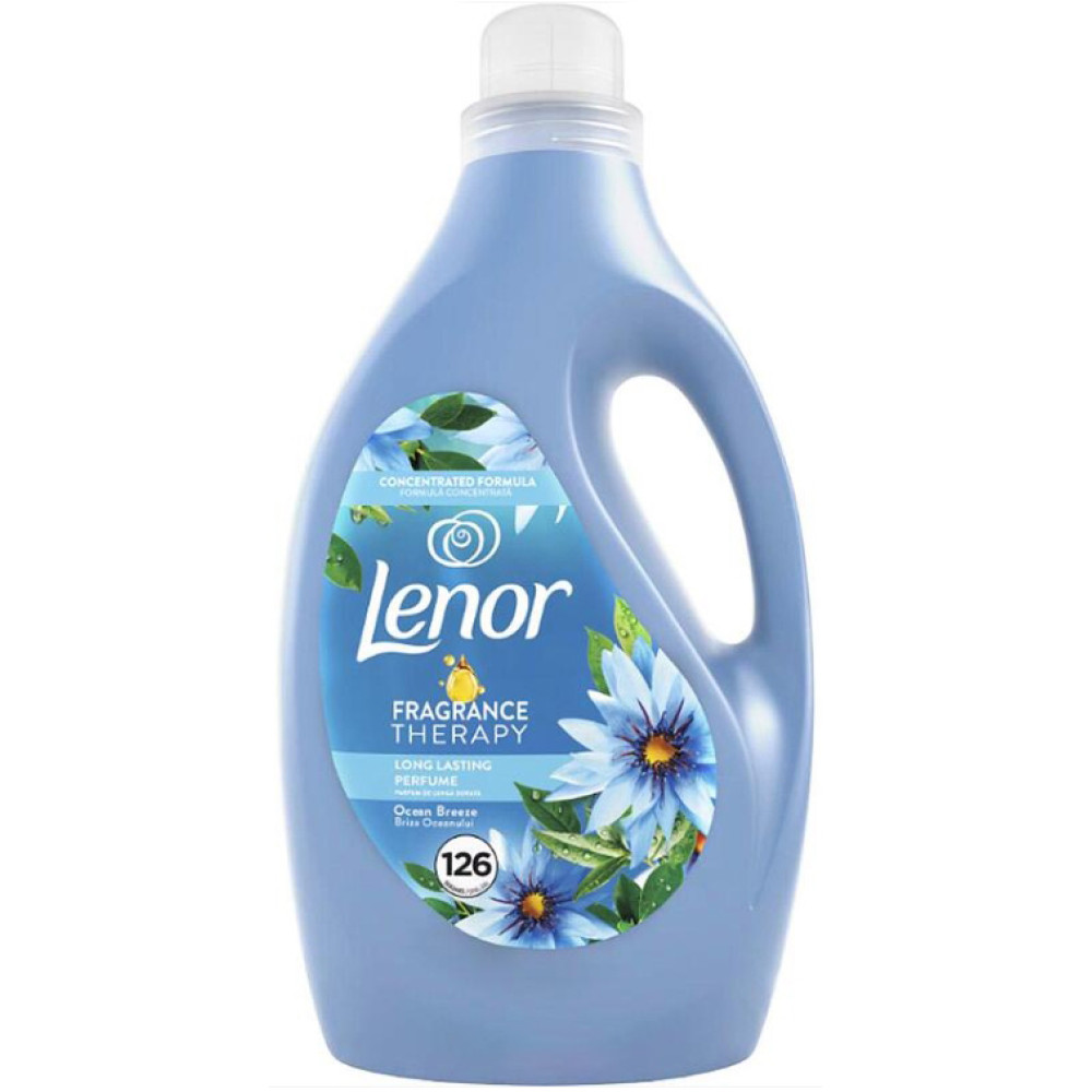 ЛЕНОР FRAGRANCE THERAPY OCEAN BREEZE омекотител 2650 мл /126 пранета/ - Перилни препарати