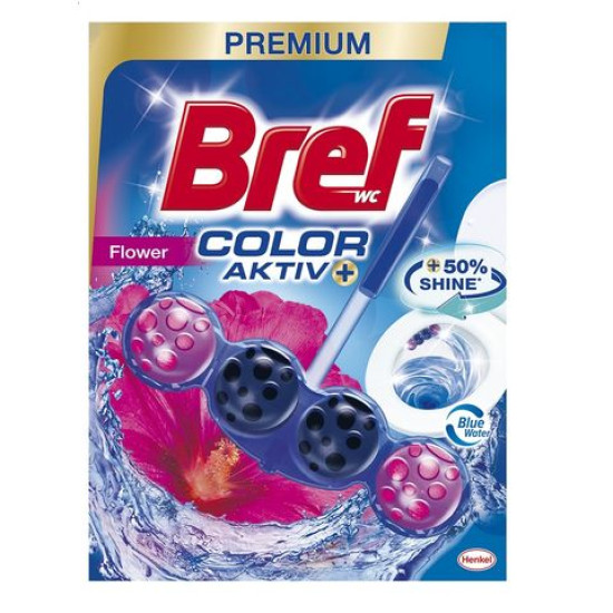 БРЕФ COLOR AKTIV FLOWER твърдо тоалетно блокче 50 г х 1 бр