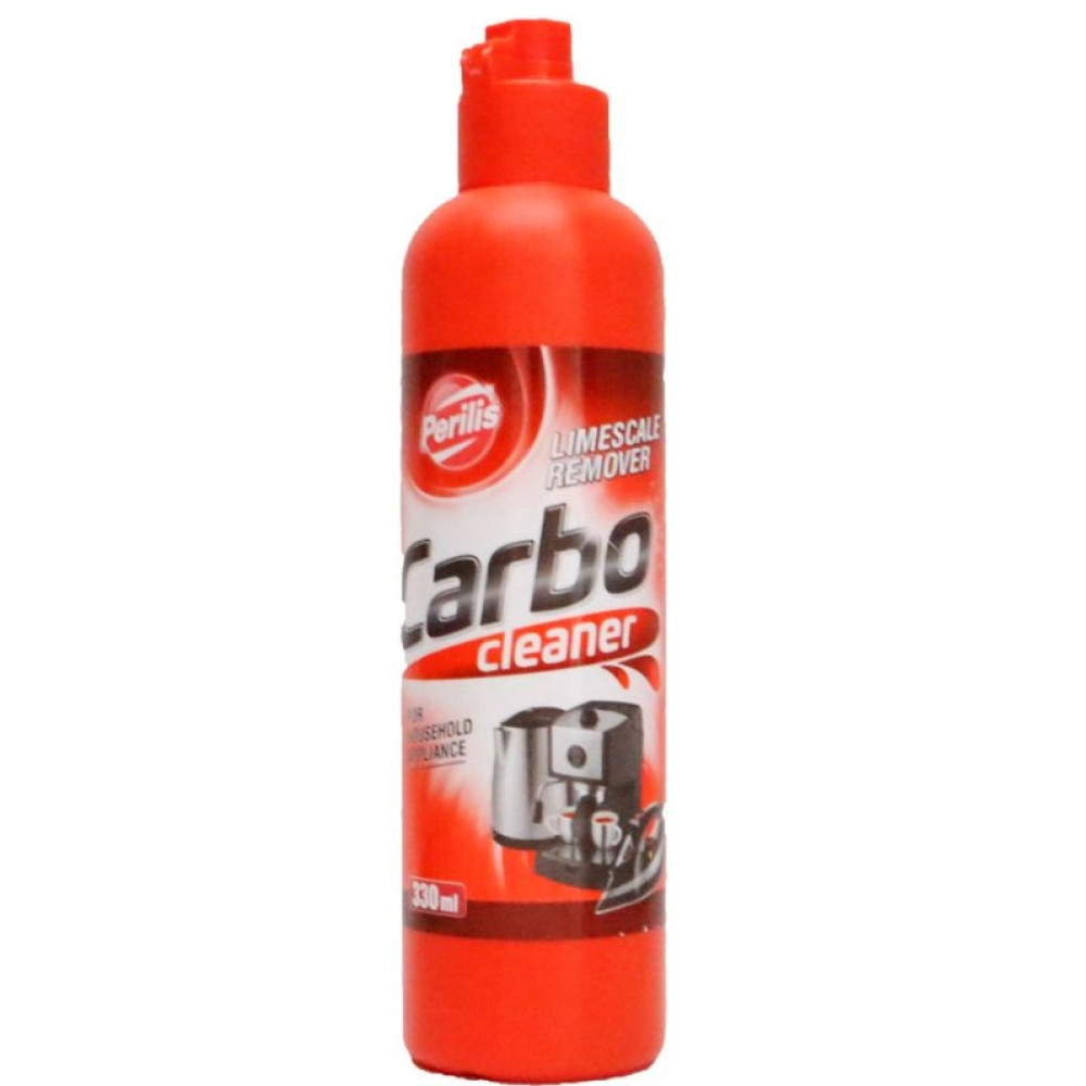 ПЕРИЛИС CARBO CLEANER препарат за почистване на водонагряващи уреди и кафемаини 330 мл - За баня и кухня
