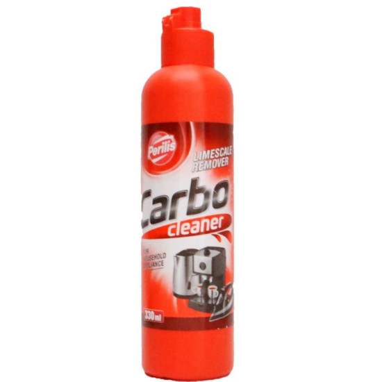 ПЕРИЛИС CARBO CLEANER препарат за почистване на котлен камък от водонагряващи уреди и кафемашини 330 мл