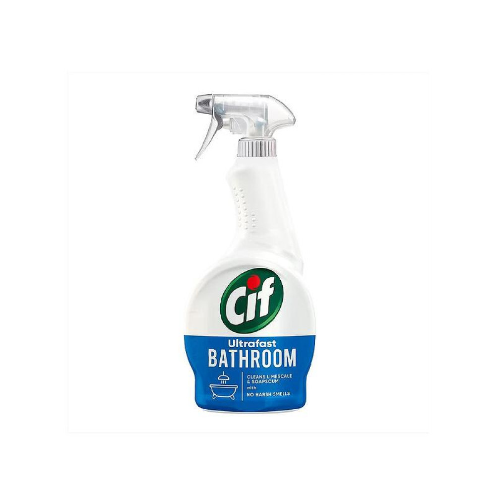ЦИФ ULTRAFAST BATHROOM SPRAY продукт за ежедневно почистване на банята 500 мл - За баня и WC