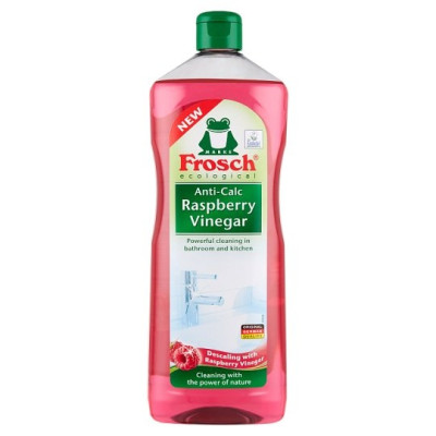 ФРОШ Anti Calc Raspberry Vinegar Почистващ препарат за баня и кухня с Малинов оцет 1000 мл
