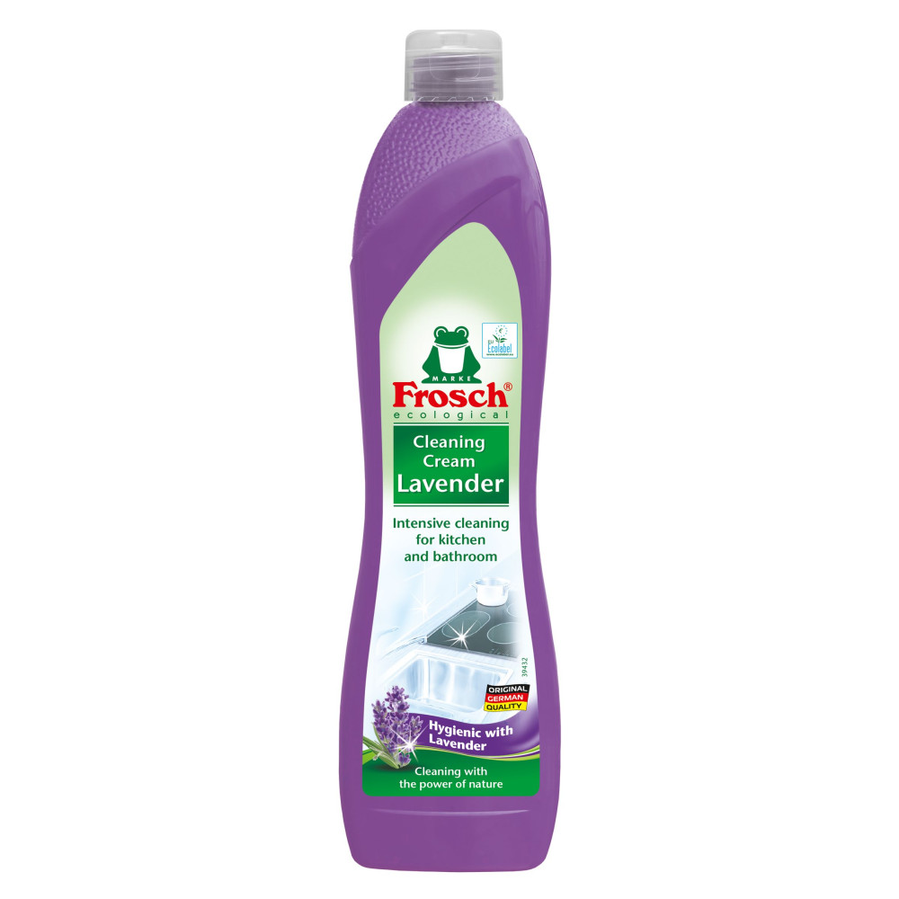 FROSCH CLEANING CREAM LAVENDER почистващ абразивен крем за кухня и баня Лавандула 500 мл
