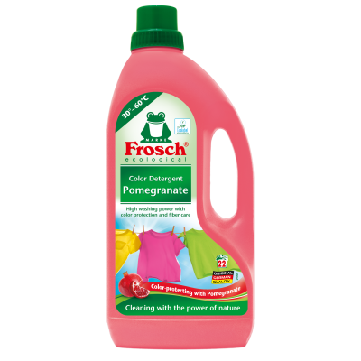 ФРОШ Color detergent Pomegranate Течен перилен препарат за цветни тъкани НАР 1,5 л