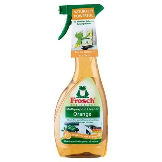 FROSCH MULTIPURPOSE CLEANER ORANGE универсален почистващ препарат Портокал спрей 500 мл