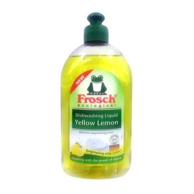 ФРОШ Dishwashing Liquid Lemon Течен препарат за миене на съдове Лимон 500 мл
