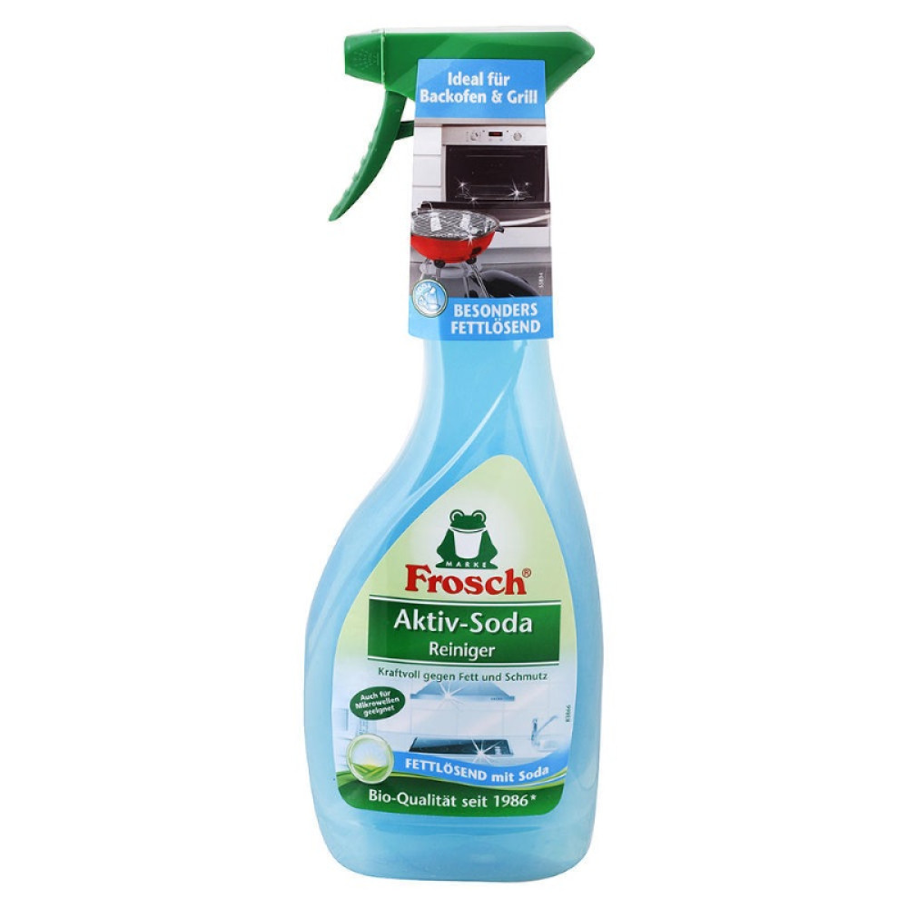 ФРОШ Kitchen Cleaner Soda Препарат за почистване на кухня със сода, спрей 500 мл - За кухня ФРОШ Kitchen Cleaner Soda Препарат за почистване на кухня със сода, спрей 500 мл - За кухня