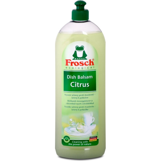 FROSCH DISHWASHING BALM CITRUS Балсам за миене на съдове Цитрус 750 мл