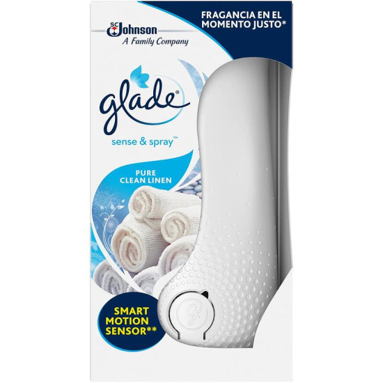 ГЛЕЙД SENSE & SPRAY PURE CLEAN LINEN 18 мл УСТРОЙСТВО+ПЪЛНИТЕЛ