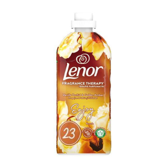 ЛЕНОР FRAGRANCE THERAPY VANILLA ORCHID & GOLDEN AMBER омекотител 575 мл /23 пранета/