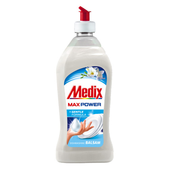 МЕДИКС MAX POWER FREESIA измиващ препарат за съдове балсам 415 мл