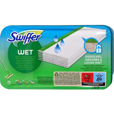 SWIFFER ВЛАЖНИ КЪРПИ ЗА ПОД 20 бр