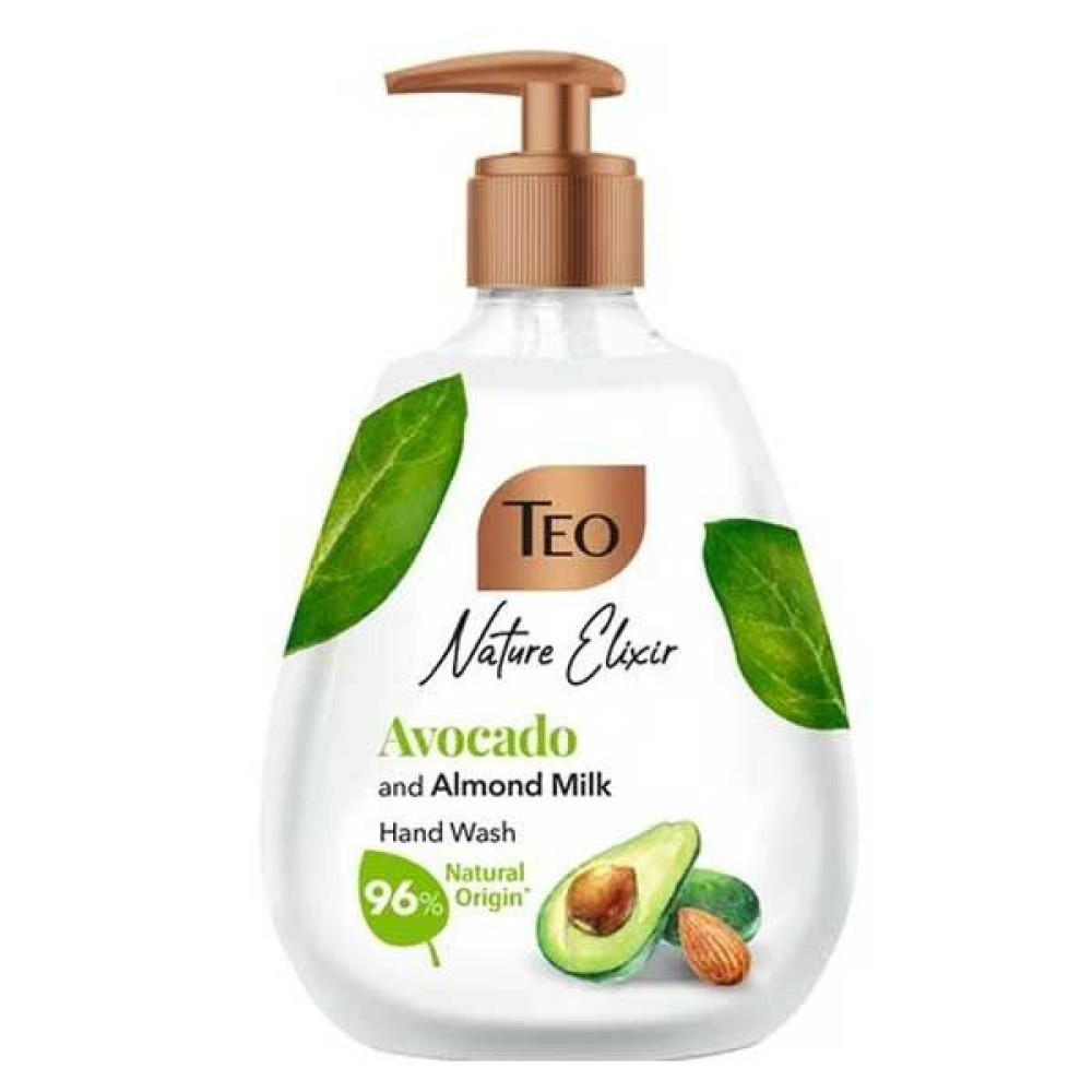 ТЕО NATURE ELIXIR AVOCADO течен сапун за ръце 400 мл - Грижа за ръцете и ноктите