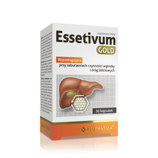 ESSETIVUM GOLD ЕСЕТИВУМ ГОЛД капс x 50 бр ALG PHARMA
