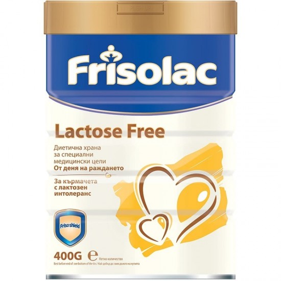 АДАПТИРАНО МЛЯКО ФРИЗОЛАК LACTOSE FREE диетично без лактоза 400 г