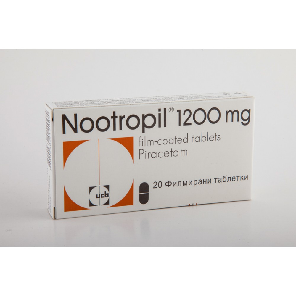 Ноотропил 1200 мг х20 таблетки - Лекарства с рецепта