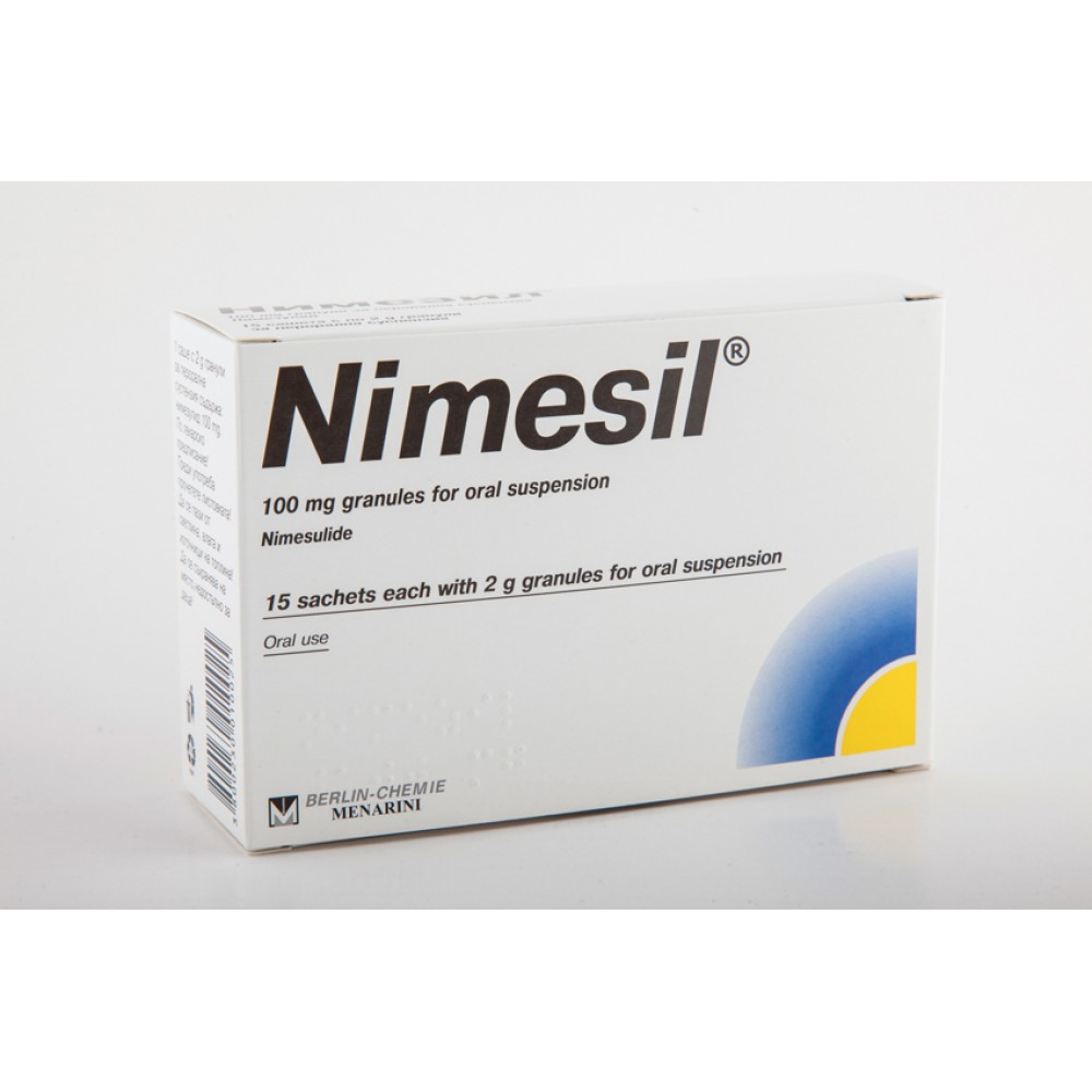 Nimesil® 100 mg 15 sachets / Нимезил® 100 mg. 15 сашета - Лекарства с рецепта