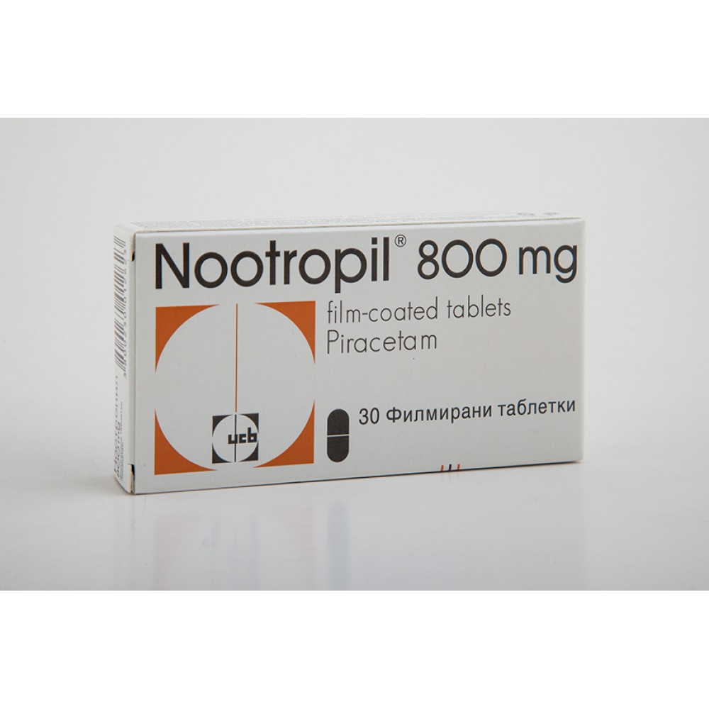 Ноотропил 800 мг х30 таблетки - Лекарства с рецепта