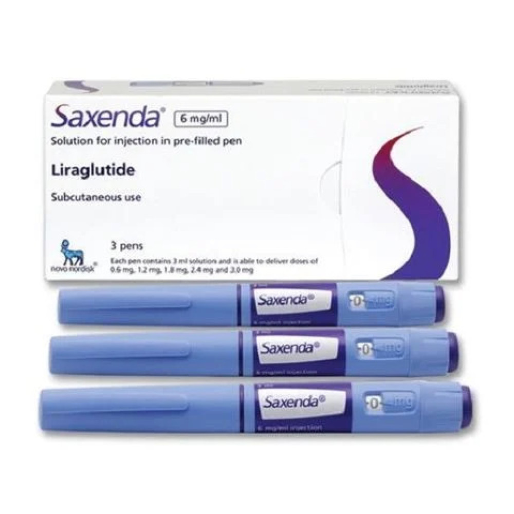 САКСЕНДА 6 мг писалки 3 мл х 3 бр - Лекарства с рецепта