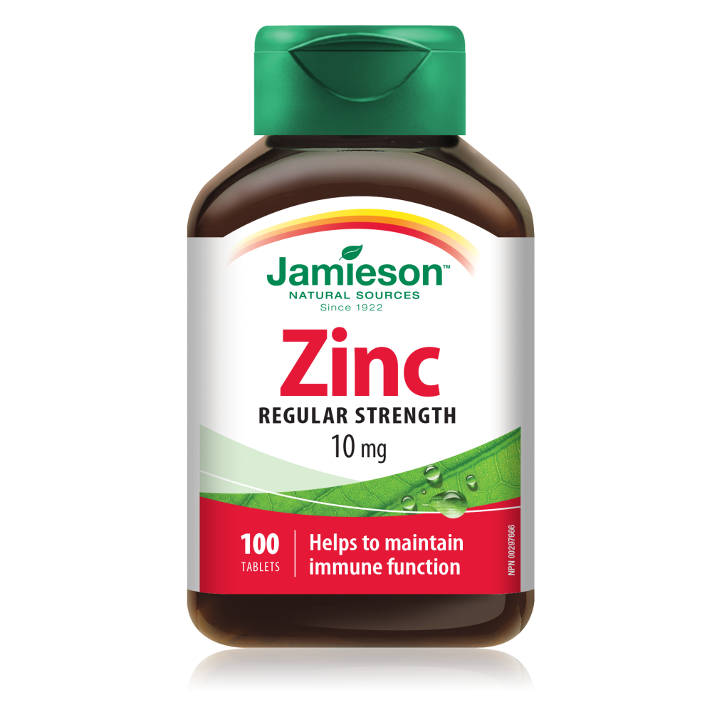 Jamieson Цинк 10 мг х100 таблетки - За възрастни