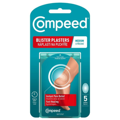 COMPEED BLISTER MEDIUM 5/ КОМПИЙД ПЛАСТИР ЗА МЕХУРИ Среден размер х 5 бр