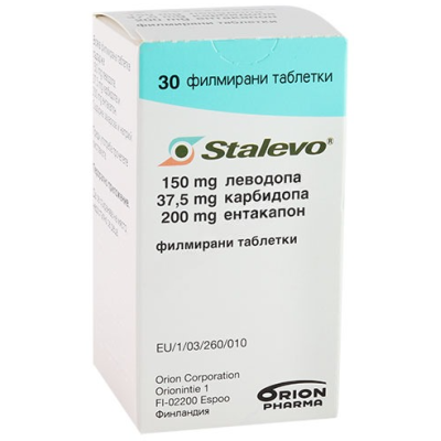 СТАЛЕВО табл 150 мг/37.5 мг/200 мг х 30 бр