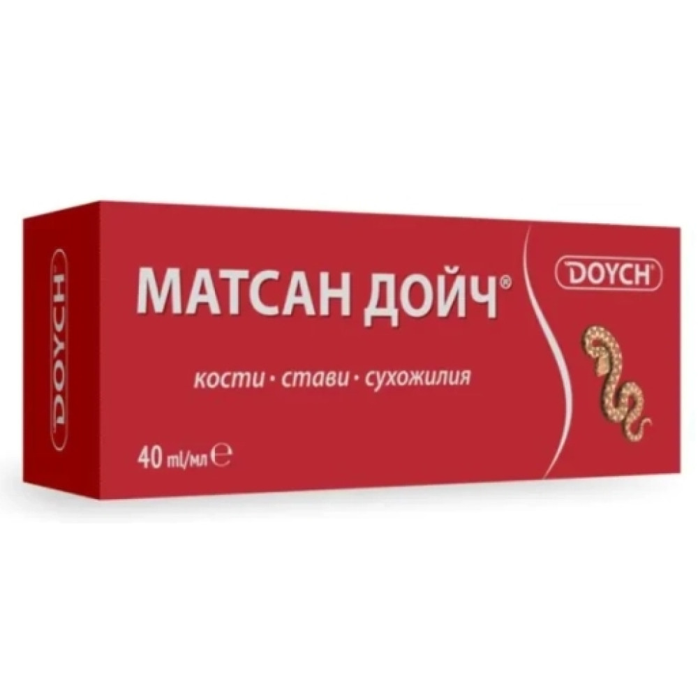 Matsan Doich cream red 80 ml / Матсан Дойч крем червен 80 мл - Стави и мускули