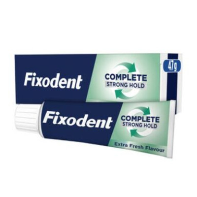 ФИКСОДЕНТ COMPLETE EXTRA FRESH лепило за зъбни протези 47 г